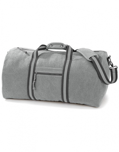 Vintage Canvas Holdall - QD613 - Quadra