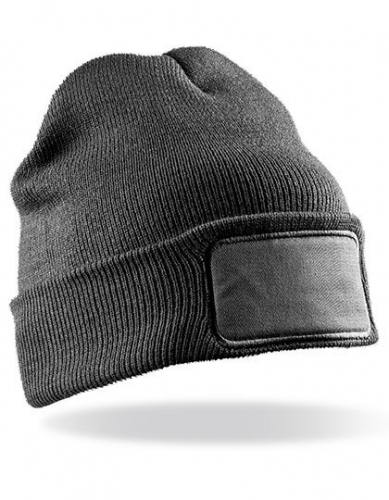 Double Knit Printers Beanie - RC027 - Result Winter Essentials