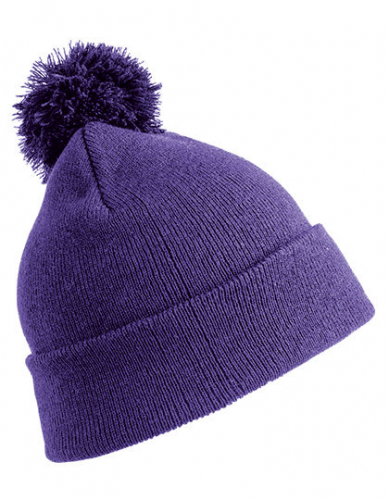 Junior Pom Pom Beanie - RC028J - Result Winter Essentials