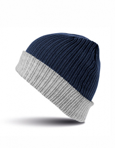 Double Layer Knitted Hat - RC378 - Result Winter Essentials