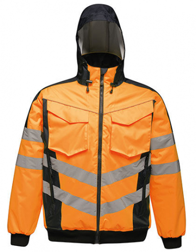 Pro Hi-Vis Bomber Jacket - RG3140 - Regatta High Visibility