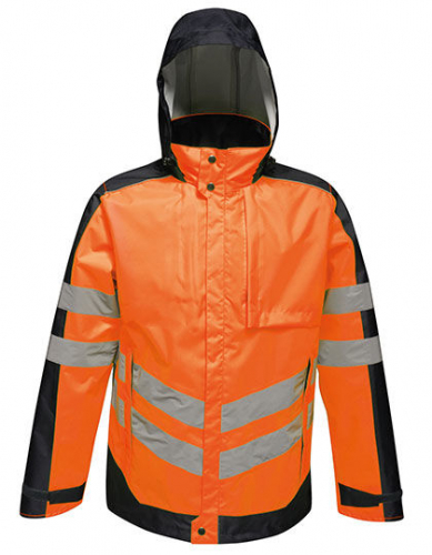 Pro Hi-Vis Insulated Jacket - RG341 - Regatta High Visibility