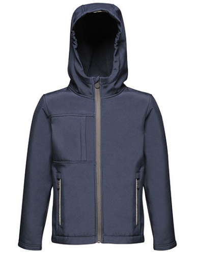 Kids´ Octagon 3-Layer Hooded Softshell Jacket - RG622 - Regatta Junior