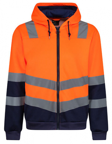 Pro Hi-Vis F/Z Hoodie - RG6250 - Regatta High Visibility