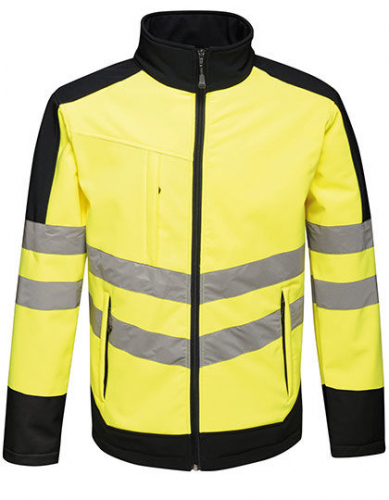 Pro Hi-Vis Softshell Jacket - RG625 - Regatta High Visibility