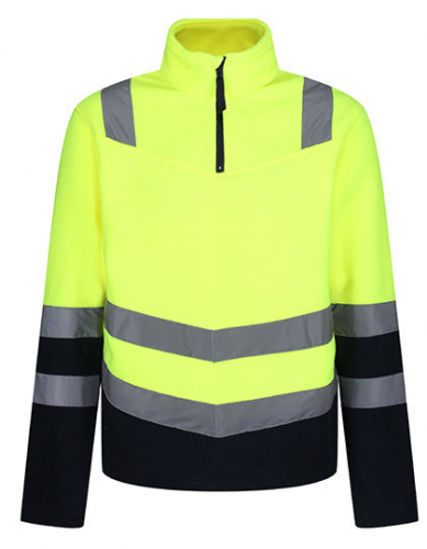 Pro Hi-Vis H/Z Fleece Top - RG6600 - Regatta High Visibility