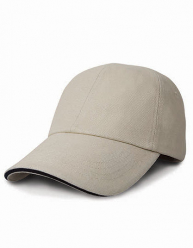 Heavy Brushed Cotton Cap - RH24P - Result Headwear