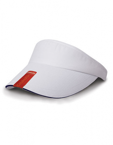 Herringbone Sun Visor With Sandwich Peak - RH48 - Result Headwear