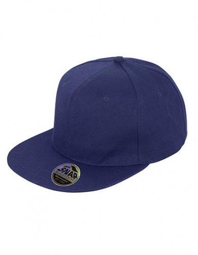 Bronx Original Flat Peak Snapback Cap - RH83 - Result Headwear