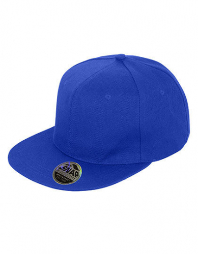 Bronx Original Flat Peak Snapback Cap - RH83 - Result Headwear
