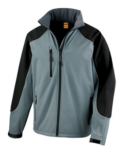 Hooded Soft Shell Jacket - RT118 - Result WORK-GUARD