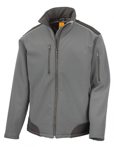 Ripstop Soft Shell Workwear Jacket With Cordura Panels - RT124 - Result WORK-GUARD