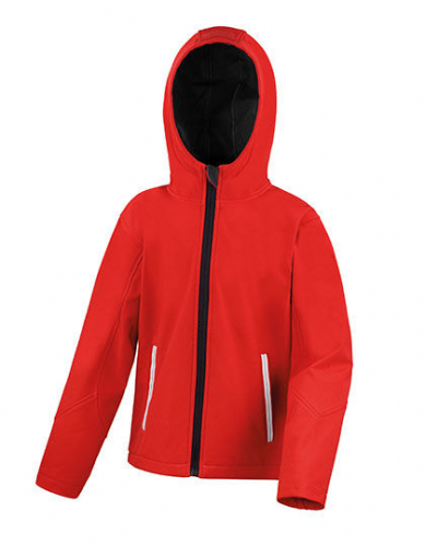Junior TX Performance Hooded Soft Shell Jacket - RT224J - Result Core