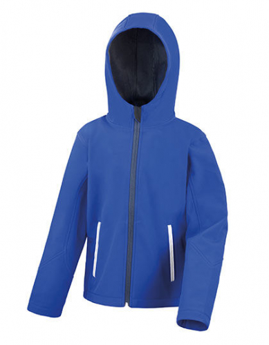 Junior TX Performance Hooded Soft Shell Jacket - RT224J - Result Core