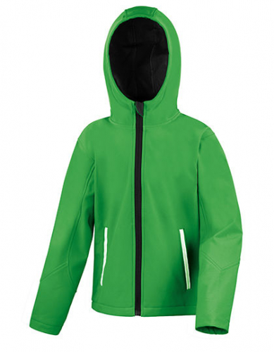 Junior TX Performance Hooded Soft Shell Jacket - RT224J - Result Core