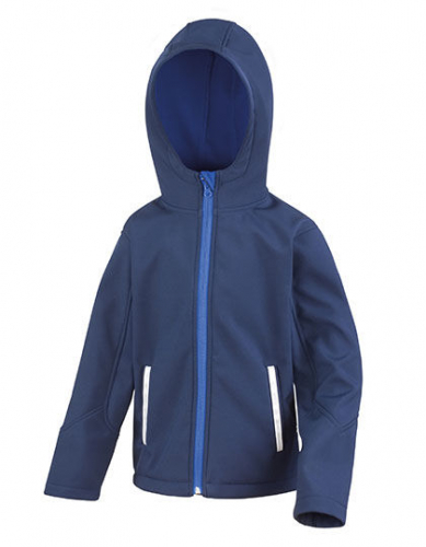 Youth TX Performance Hooded Soft Shell Jacket - RT224Y - Result Core