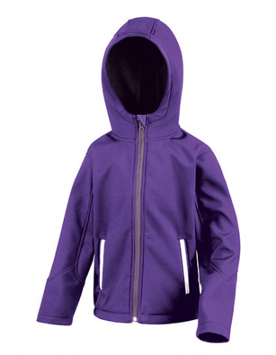 Youth TX Performance Hooded Soft Shell Jacket - RT224Y - Result Core