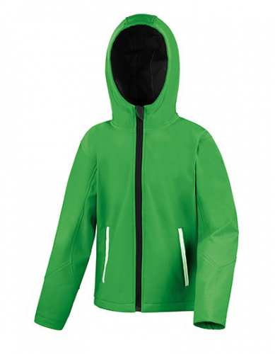 Youth TX Performance Hooded Soft Shell Jacket - RT224Y - Result Core