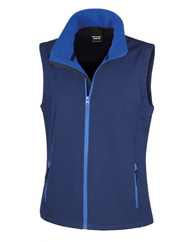 Women´s Printable Soft Shell Bodywarmer - RT232F - Result Core