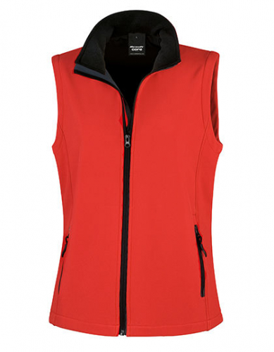 Women´s Printable Soft Shell Bodywarmer - RT232F - Result Core