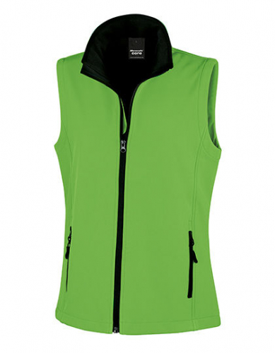 Women´s Printable Soft Shell Bodywarmer - RT232F - Result Core