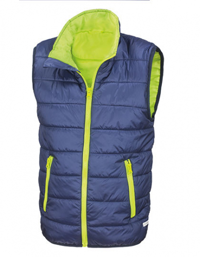 Junior Soft Padded Bodywarmer - RT234J - Result Core