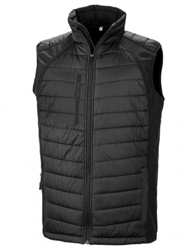 Recycled Compass Padded Softshell Gilet - RT238 - Result Genuine Recycled