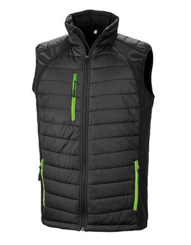 Recycled Compass Padded Softshell Gilet - RT238 - Result Genuine Recycled