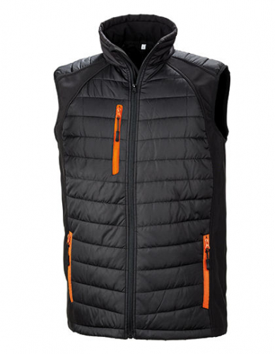 Recycled Compass Padded Softshell Gilet - RT238 - Result Genuine Recycled