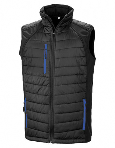 Recycled Compass Padded Softshell Gilet - RT238 - Result Genuine Recycled