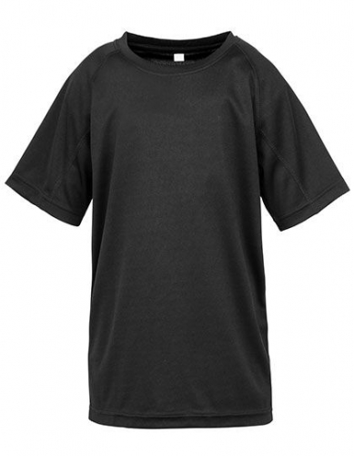 Junior Performance Aircool Tee - RT287J - SPIRO