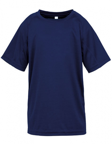 Junior Performance Aircool Tee - RT287J - SPIRO