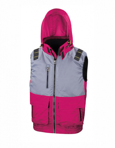 X-Over Microfleece Lined Gilet - RT335 - Result WORK-GUARD