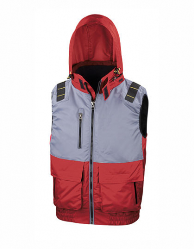 X-Over Microfleece Lined Gilet - RT335 - Result WORK-GUARD