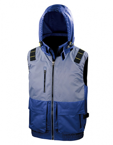 X-Over Microfleece Lined Gilet - RT335 - Result WORK-GUARD