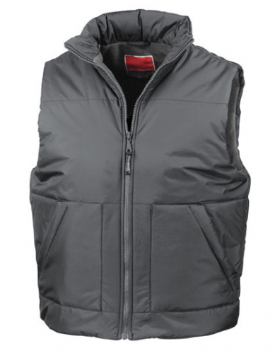 Fleeced Lined Bodywarmer - RT44 - Result