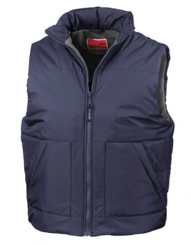 Fleeced Lined Bodywarmer - RT44 - Result