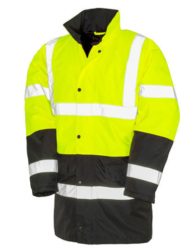 Motorway 2-Tone Safety Coat - RT452 - Result Safe-Guard