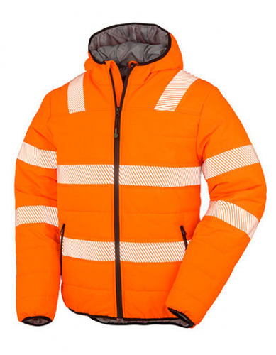 Recycled Ripstop Padded Safety Jacket - RT500 - Result Genuine Recycled