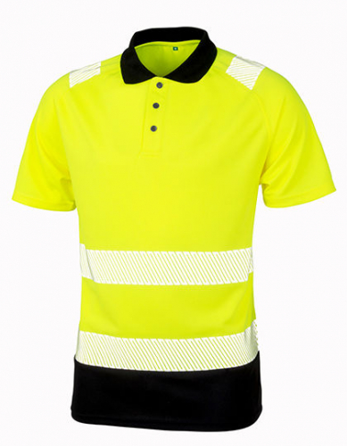 Recycled Safety Polo Shirt - RT501 - Result Genuine Recycled