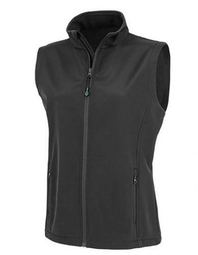 Women´s Recycled 2-Layer Printable Softshell Bodywarmer - RT902F - Result Genuine Recycled