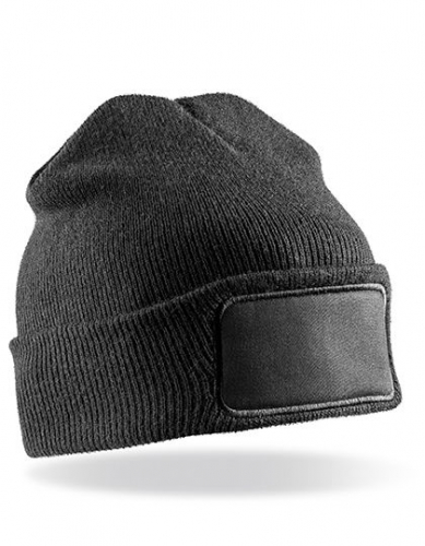 Recycled Double Knit Printers Beanie - RT927 - Result Genuine Recycled