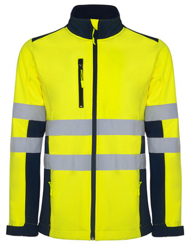 Antares Hi-Viz Softshell Jacket - RY9303 - Roly Workwear