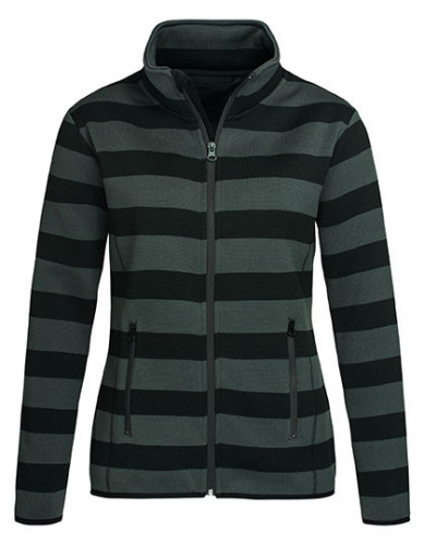 Striped Fleece Jacket Women - S5190 - Stedman®