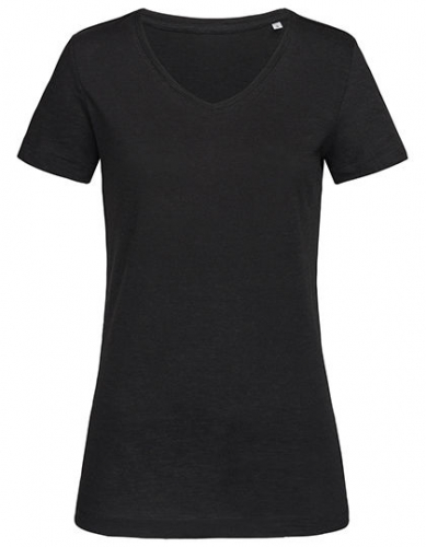 Sharon Slub V-Neck Women - S9510 - Stedman®