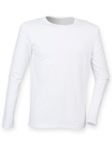 Men´s Feel Good Long Sleeved Stretch T - SFM124 - SF Men