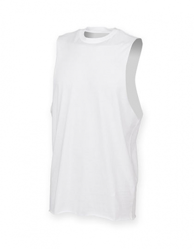 Men´s High Neck Slash Armhole Vest - SFM232 - SF Men