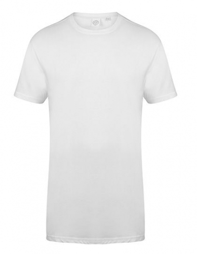 Men´s Longline T-Shirt With Dipped Hem - SFM258 - SF Men
