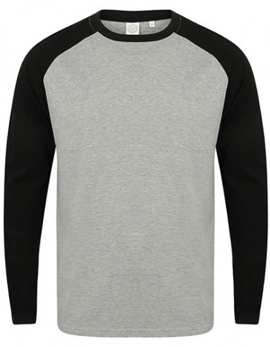 Men´s Long Sleeved Baseball T - SFM271 - SF Men