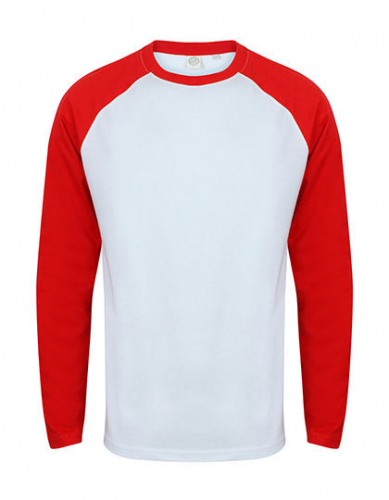 Men´s Long Sleeved Baseball T - SFM271 - SF Men